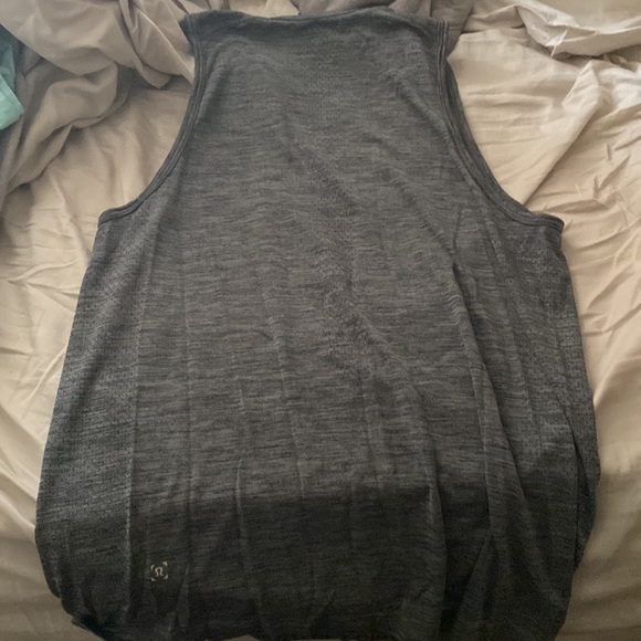 Gray lululemon tank top - Picture 2 of 2